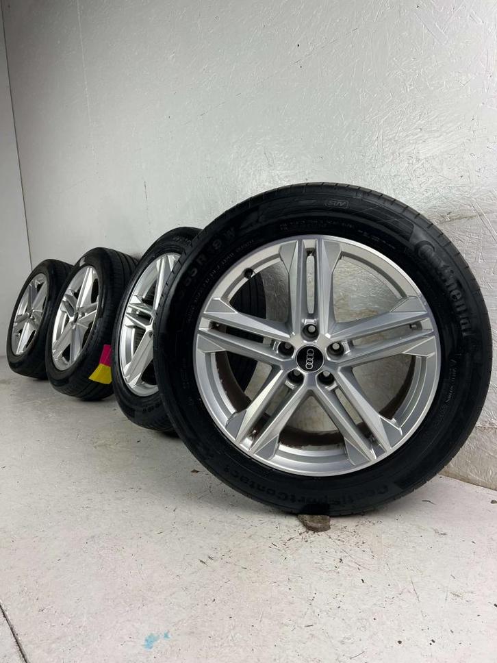 Originele Audi Q5 SQ5 velgen 19" 5x112 zomerset continental, Auto-onderdelen, Banden en Velgen, Banden en Velgen, Zomerbanden