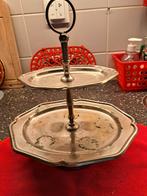 Zilveren Etagère -met toebehoren, Antiek en Kunst, Ophalen of Verzenden