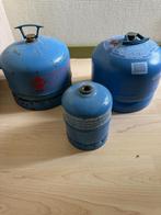 camping gaz flessen blauw, Ophalen, Zo goed als nieuw