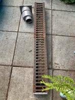 Regenwaterafvoer met roosters, Gebruikt, Ophalen of Verzenden, Minder dan 2 meter, 80 mm of meer