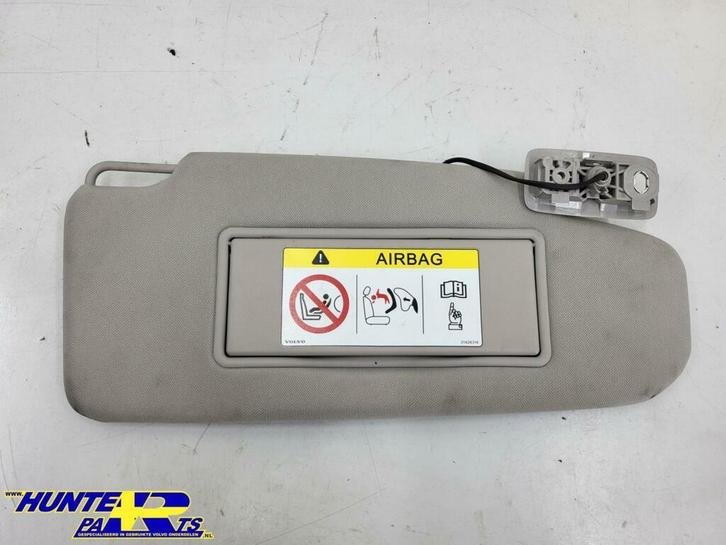 Zonneklep rechts wit Volvo V70/V40/V90/XC ('07-'22) 31426316, Auto-onderdelen, Interieur en Bekleding, Volvo, Gebruikt, Ophalen of Verzenden