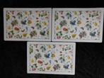 3 Janneke Brinkman Fruit & Flowers placemats van kunststof,, Ophalen of Verzenden, Gebruikt
