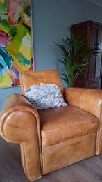 Schaaplederen fauteuill, Ophalen, Gebruikt, Leer