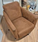 Prachtig draaistoel cognac bruin! VOOR €99,-, Ophalen, Zo goed als nieuw, 75 tot 100 cm, 50 tot 75 cm