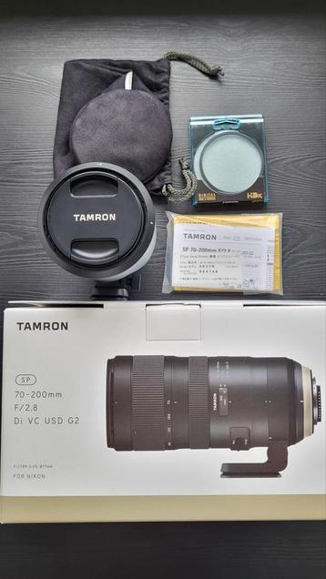 Tamron SP 70-200mm F/2.8 inclusief protector  beschikbaar voor biedingen