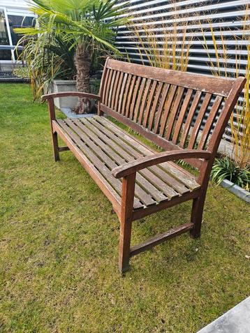 Houten Tuinbank - 140cm breed beschikbaar voor biedingen