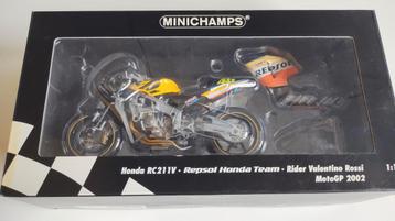 Minichamps Valentino Rossi Repsol Honda 2002 beschikbaar voor biedingen