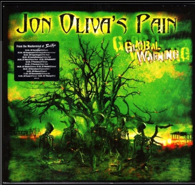 Jon Oliva's Pain Global Warning CD digipak  - Nieuw, Cd's en Dvd's, Cd's | Hardrock en Metal, Nieuw in verpakking, Ophalen of Verzenden