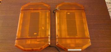 2 Megaflash led zwaaibalken - oranje - 12 volt beschikbaar voor biedingen