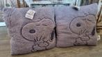 *NIEUW* SNOOPY (SIER)KUSSENS - 19,- EURO P/K = VASTE PRIJS, Ophalen of Verzenden, Nieuw, Paars, Vierkant