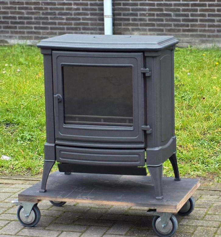 Houtkachel Nestor martin S33 Woodbox technologie, Huis en Inrichting, Kachels, Zo goed als nieuw, Vrijstaand, Houtkachel, Hout