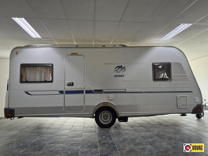 Knaus Sport 500 FU, Caravans en Kamperen, Caravans, Bedrijf, tot en met 4, 1000 - 1250 kg, Rondzit, Knaus, Frans bed, Overige typen