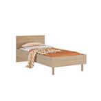 Ritmo 1-persoonsbed - Eiken