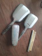 Vintage kapset met spiegel, borstels en kam, Antiek en Kunst, Ophalen of Verzenden