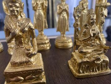 20 Exclusieve fijn vergulde koper/messing miniaturen beschikbaar voor biedingen