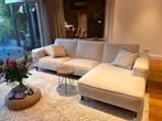 Creme wit / beige bank, Huis en Inrichting, Banken | Bankstellen, Ophalen, 250 tot 300 cm, Gebruikt, Hoekbank