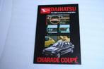 Folder / flyer Daihatsu Charade Coupe (circa 1982) (8), Ophalen of Verzenden, Nieuw, Overige merken
