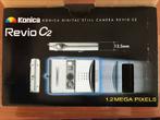 Konica Revio C2 Silver compact camera in doos 1.2MP webcam, Konica, Compact, Ophalen of Verzenden, Zo goed als nieuw