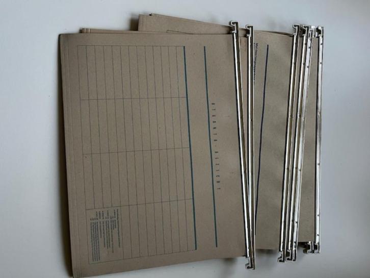 Atlanta Dossiermappen 65 stuks, Diversen, Papierwaren, Zo goed als nieuw, Ophalen