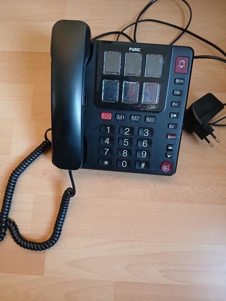 Fysic FX-3930 – Senioren Telefoon met fototoetsen, Ophalen, Gebruikt, 1 handset