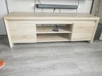 nette stevige tv kast(jysk) 1m38br,38cm diep,48cm hoog., Huis en Inrichting, Kasten | Televisiemeubels, 100 tot 150 cm, Ophalen of Verzenden