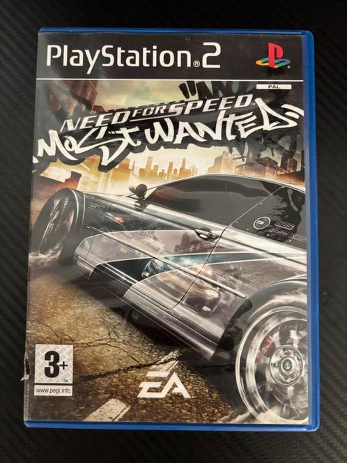 Need for Speed Most Wanted, Spelcomputers en Games, Games | Sony PlayStation 2, Gebruikt, Racen en Vliegen, 2 spelers, Vanaf 3 jaar