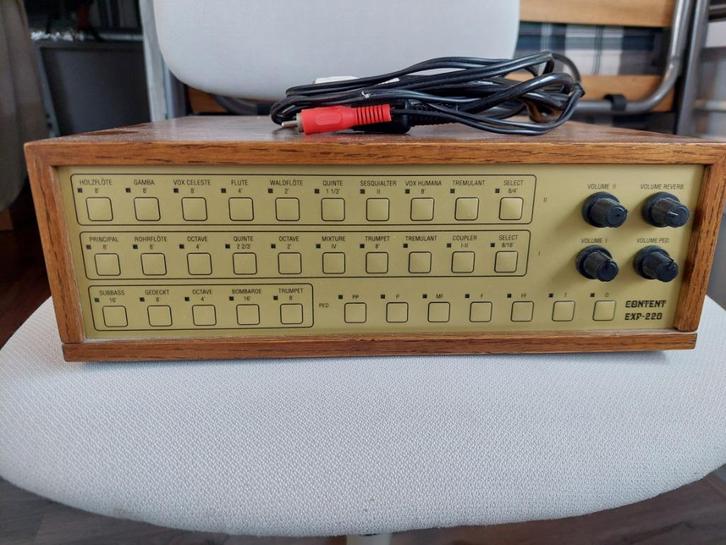Content orgel expander, EXP 220, Muziek en Instrumenten, Orgels, Gebruikt, Orgel, 2 klavieren, Ophalen