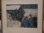 Hollie Witteveen, Mooie Kleurets met gebroken glas, Antiek en Kunst, Ophalen