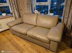 Leren tweezitsbank en fauteuil Lederland, Huis en Inrichting, Ophalen, Gebruikt, Minder dan 75 cm, 150 tot 200 cm