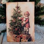 🌲Victoriaans kerstmeisje🌲, Antiek en Kunst, Curiosa en Brocante, Verzenden