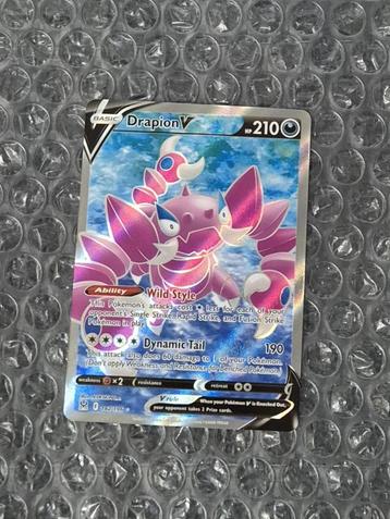 Full Art Drapion V 182/ 196 Lost Origin Sword & Shield beschikbaar voor biedingen