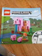 Lego Minecraft Varkenshuis (21170), Kinderen en Baby's, Speelgoed | Duplo en Lego, Ophalen, Zo goed als nieuw, Complete set, Lego