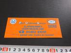 sticker Meinders Pech Onderweg Service DKV europa service, Ophalen, Zo goed als nieuw, Bedrijf of Vereniging
