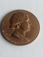 Prinses Juliana Herdenkingsmunt, Ophalen of Verzenden, Brons, Nederland