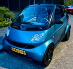 Smart Smart 0.7 Cabrio 45KW 2005 Zwart, Camper proof!, Auto's, Smart, Achterwielaandrijving, 18 €/maand, Cabriolet, 61 pk