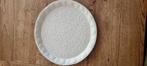 Laaks Brocante, wit rond dienblad, Ophalen, Zo goed als nieuw, Rond, Metaal