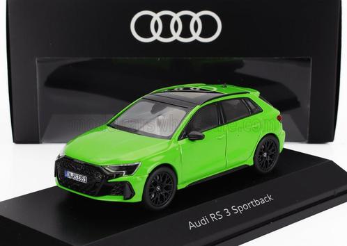 Norev 1:43 Audi RS3 Sportback Kyalami Green, Hobby en Vrije tijd, Modelauto's | 1:43, Nieuw, Auto, Norev, Ophalen of Verzenden