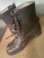 Bruine Legerschoenen - Origineel, Ophalen, Gedragen, Bruin, Boots