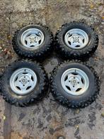 Yamaha Grizzly Velgen + banden terrein ORIGINEEL, Ophalen of Verzenden, Zomerbanden, Band(en)