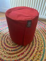 Meditatiekussen Yogitri Rood 35 cm hoog - biologisch katoen, Ophalen, Zo goed als nieuw