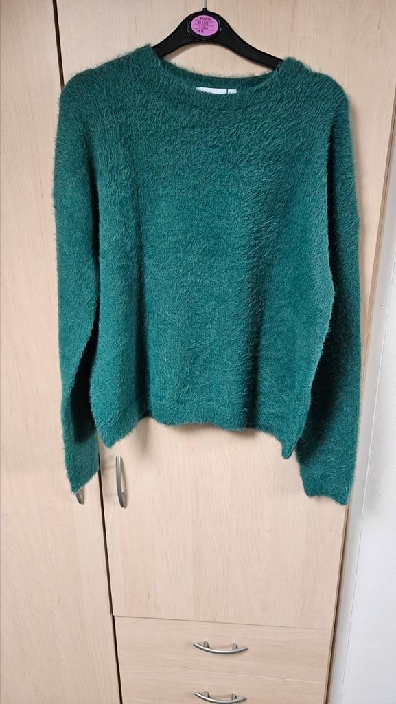 2bizzy fluffy groene trui maat XS, Kleding | Dames, Truien en Vesten, Zo goed als nieuw, Maat 34 (XS) of kleiner, Groen, Verzenden