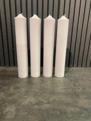 Riviera Maison Rustic Pilar Candle gray 7x40cm / 4 pcs beschikbaar voor biedingen