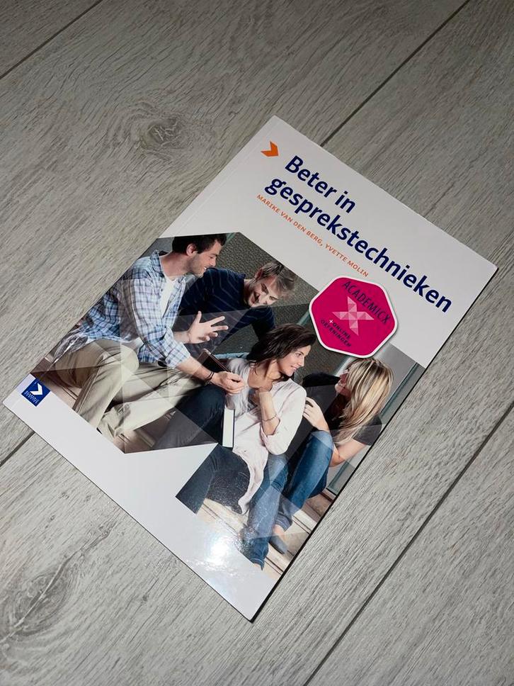 Beter in gesprekstechnieken - Studieboek, Boeken, Studieboeken en Cursussen, Zo goed als nieuw, Overige niveaus, Ophalen of Verzenden