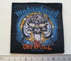 Motorhead erg mooie en nieuwe overkill 2010 patch 87 Lemmy, Verzenden, Nieuw, Kleding