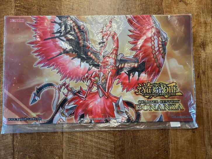 Sealed Playmat QCR Bonanza Yugioh, Hobby en Vrije tijd, Verzamelkaartspellen | Yu-gi-Oh!, Nieuw, Overige typen, Ophalen of Verzenden