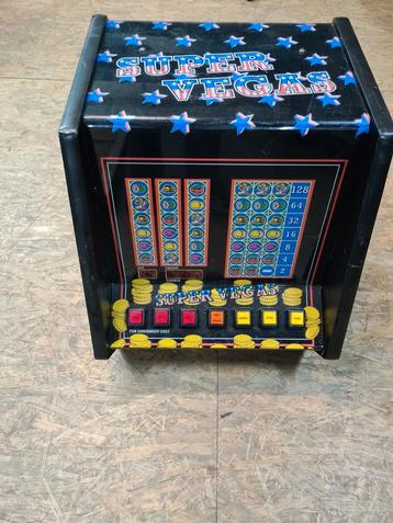 Mini gokkastje Super Vegas, defect beschikbaar voor biedingen