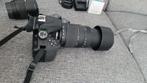 Nikon D3400 + Naneu rugzak,lenzen18-200 en 70-300 + 3 accu, Audio, Tv en Foto, Fotocamera's Digitaal, Spiegelreflex, Ophalen of Verzenden