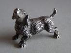 Miniatuur zilver Ei46 hond teckel zilveren miniaturen, Verzenden