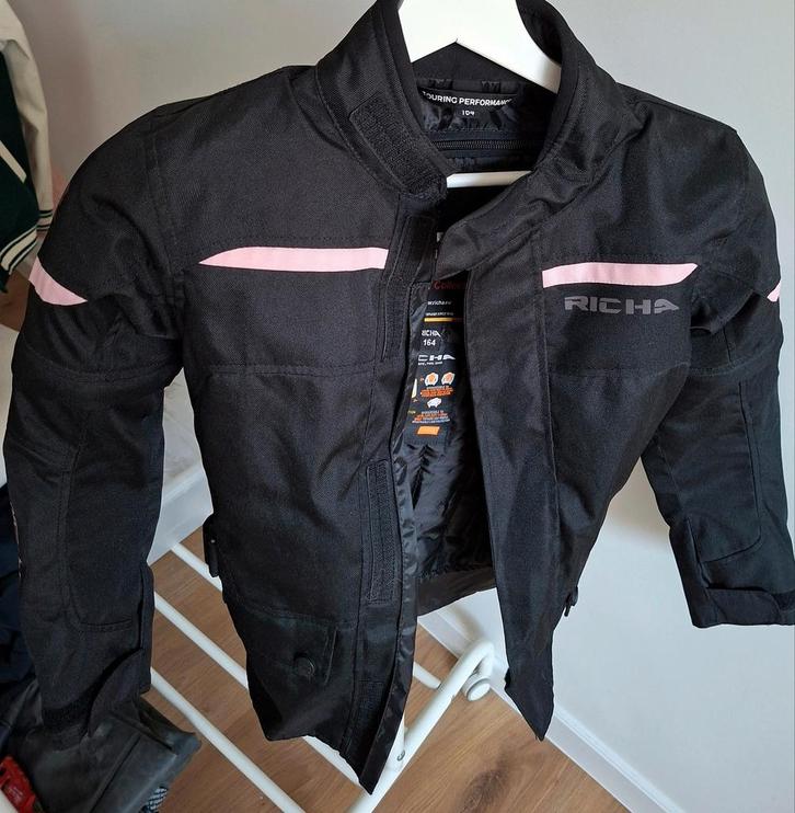 Kindermotorjas - Richa, Motoren, Kleding | Motorhelmen, Kinderen, Overige merken, Tweedehands, Ophalen of Verzenden