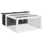 Konijnenhok hok kooi buitenren konijn GRATIS VERZENDING!, Dieren en Toebehoren, Minder dan 60 cm, 110 cm of meer, Verzenden, Hok